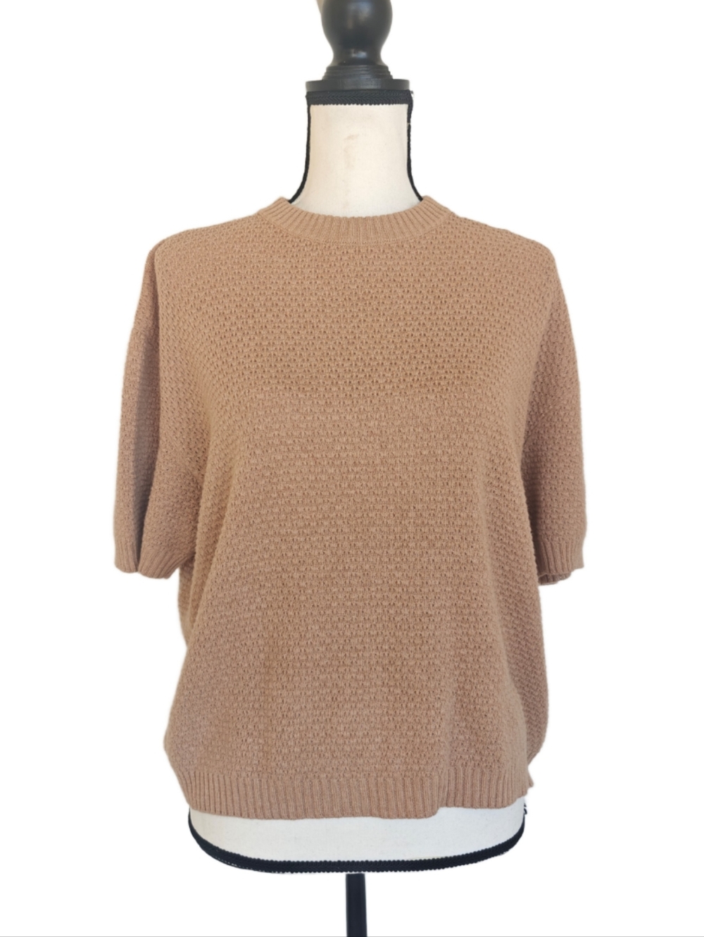 Wol Hide Lace Tee Sand Size Small Sweater